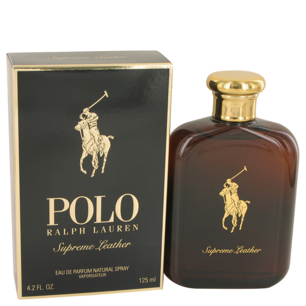 Polo Supreme Leather by Ralph Lauren Eau De Parfum Spray 4.2 oz for Me