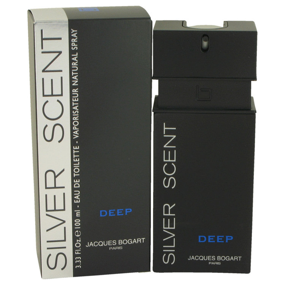 Silver Scent Deep by Jacques Bogart Eau De Toilette Spray 3.4 oz for M
