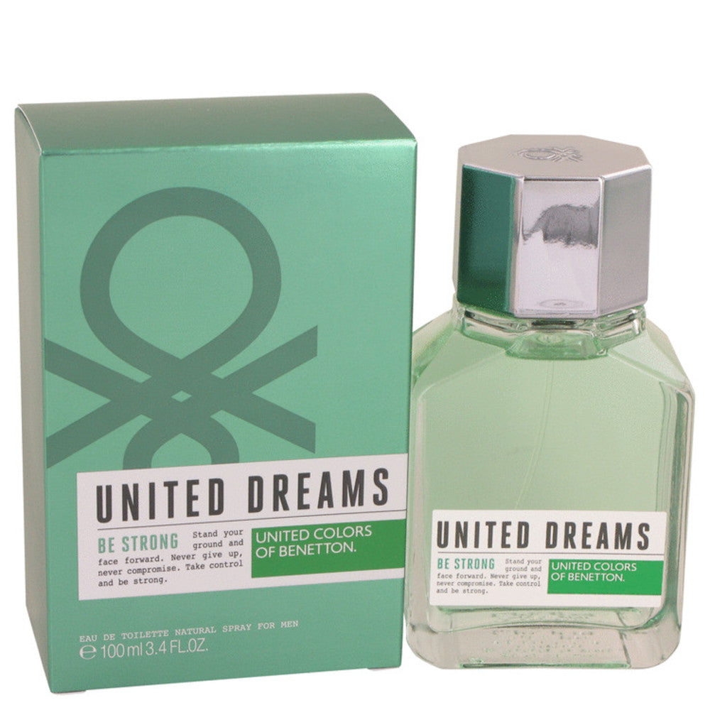 United Dreams Be Strong by Benetton Eau De Toilette Spray 3.4 oz for M