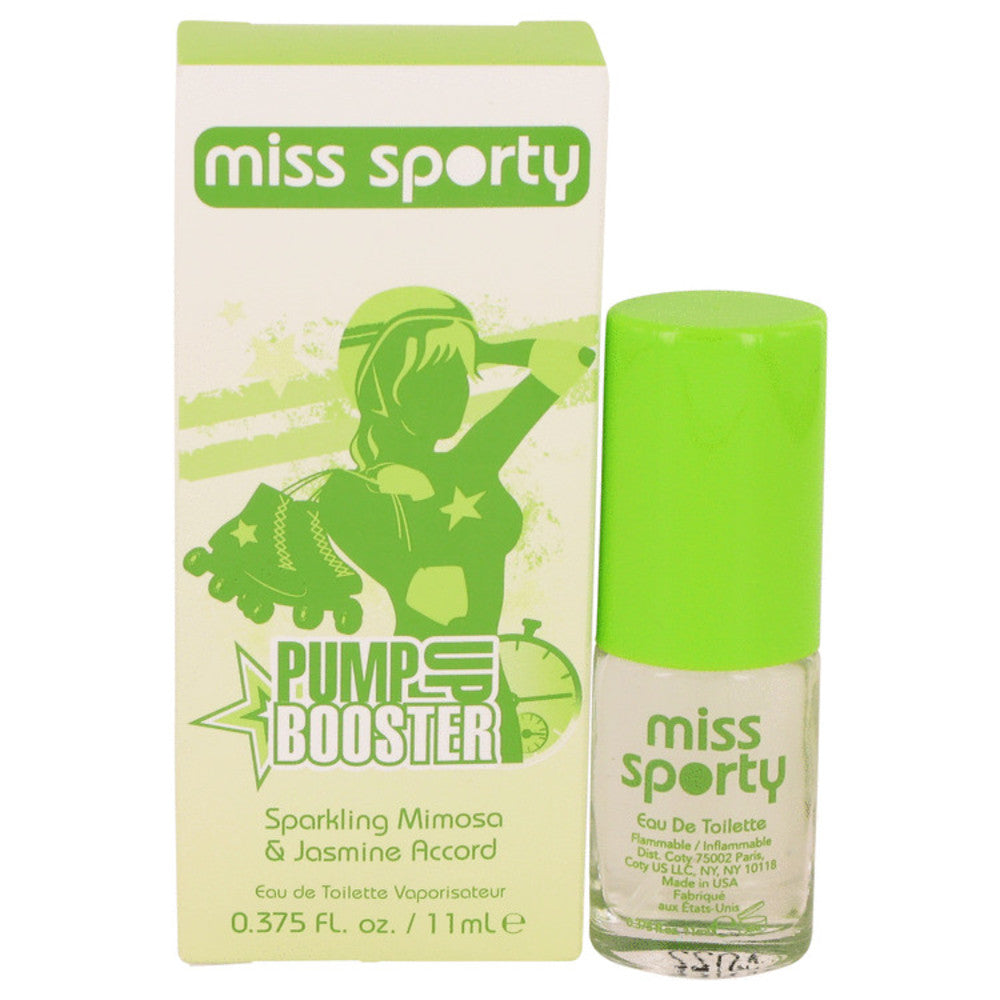 Miss Sporty Pump Up Booster by Coty Sparkling Mimosa & Jasmine Accord