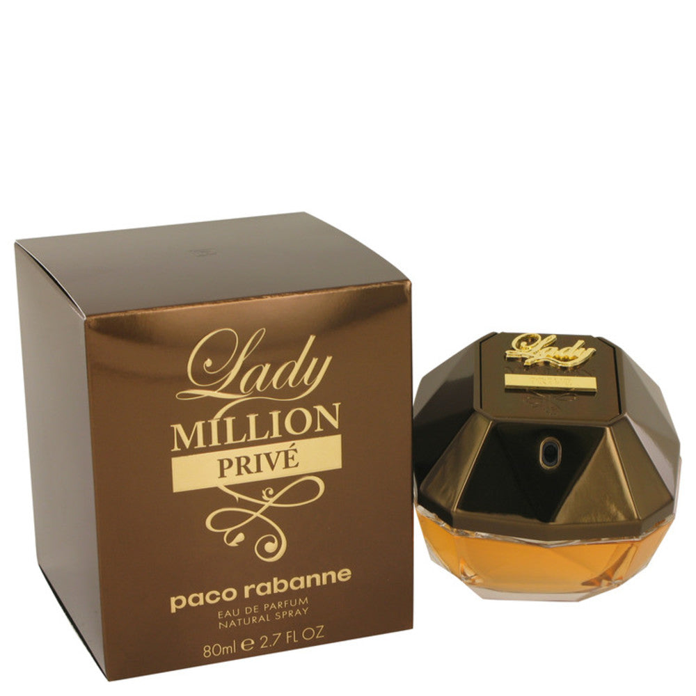 Lady Million Prive by Paco Rabanne Eau De Parfum Spray 2.7 oz for Wome