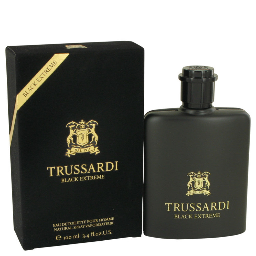 Trussardi Black Extreme by Trussardi Eau De Toilette Spray 3.4 oz for