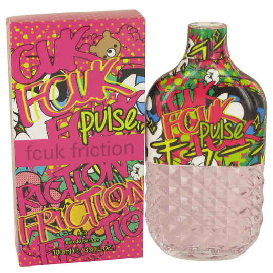 FCUK Friction Pulse by French Connection Eau De Parfum Spray 3.4 oz fo