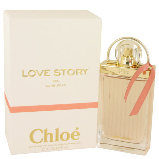 Chloe Love Story Eau Sensuelle by Chloe Eau De Parfum Spray 2.5 oz for