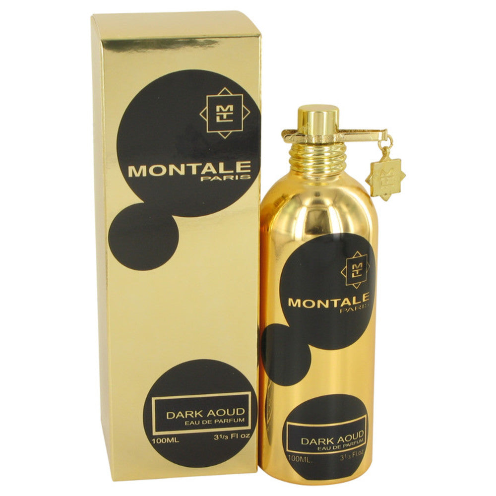 Montale Dark Aoud by Montale Eau De Parfum Spray (Unisex) 3.4 oz for M