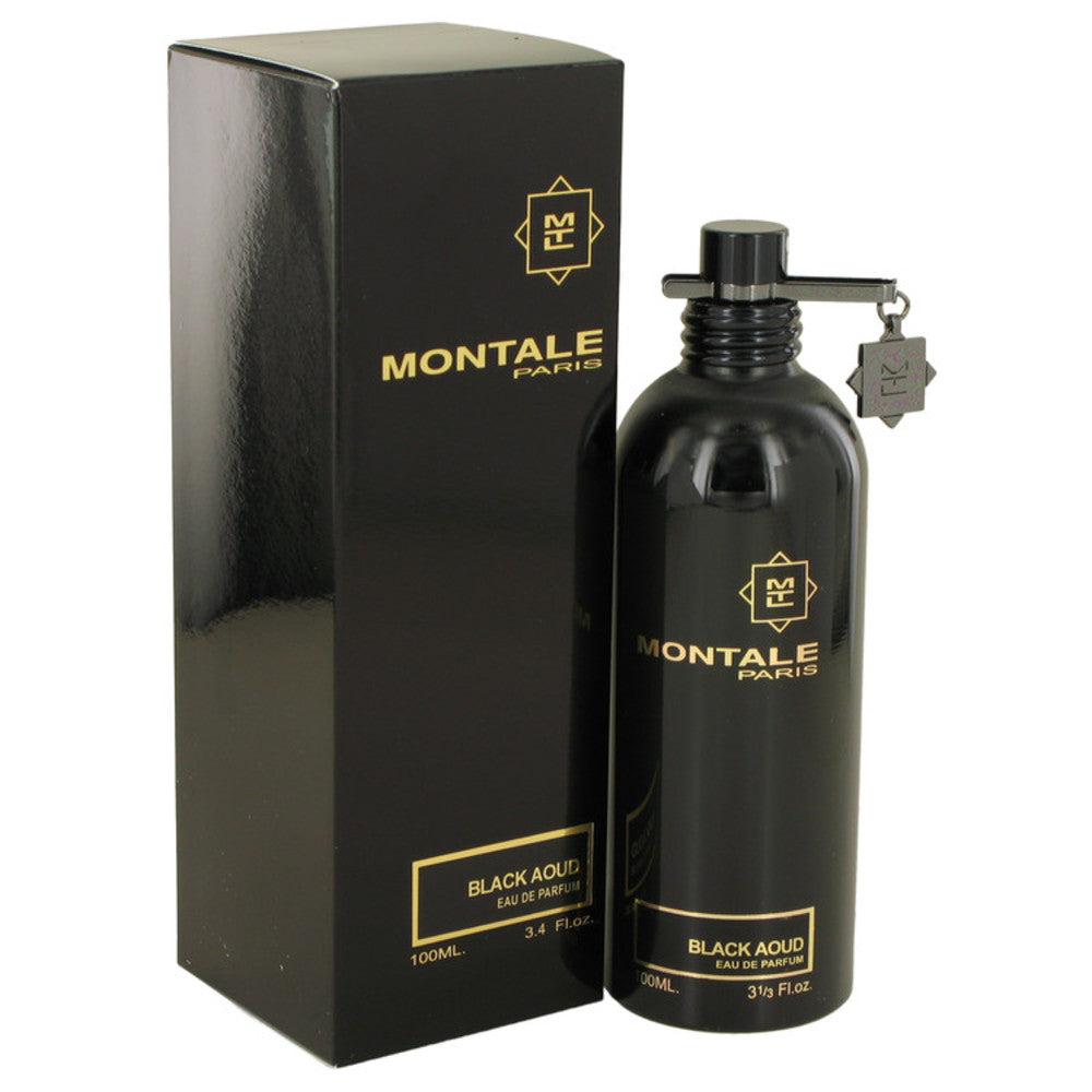 Montale Black Aoud by Montale Eau De Parfum Spray (Unisex) 3.4 oz for