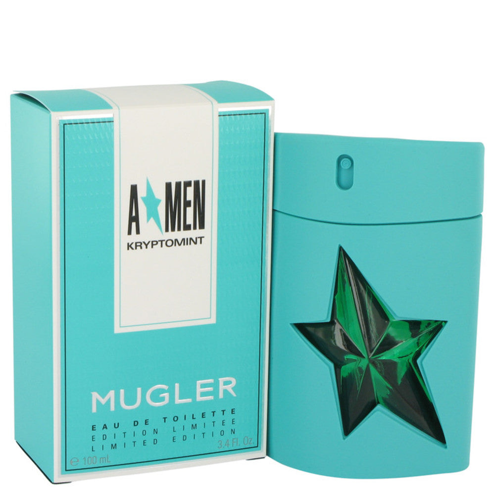 Angel Kryptomint by Thierry Mugler Eau De Toilette Spray 3.4 oz for Me