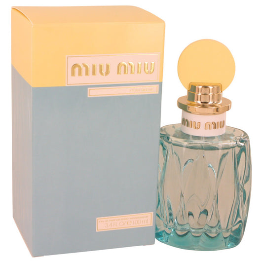 Miu Miu Leau Bleue by Miu Miu Eau De Parfum Spray 3.4 oz for Women #53