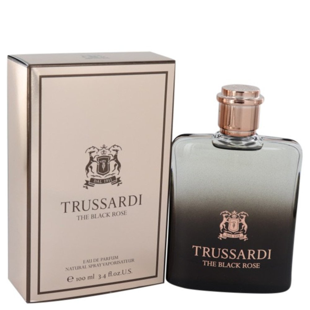 The Black Rose by Trussardi Eau De Parfum Spray (Unisex) 3.3 oz for Wo
