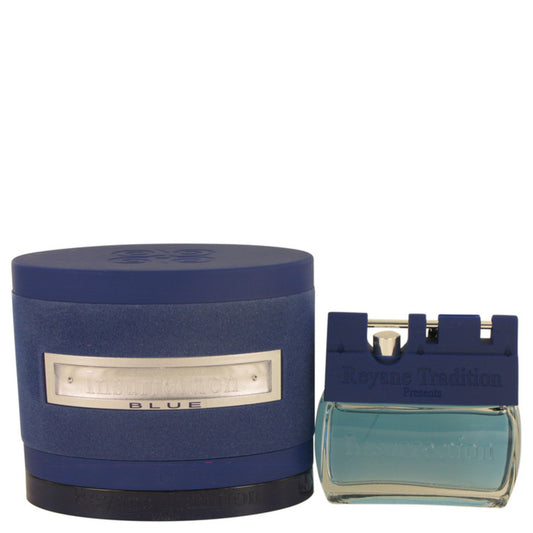 Insurrection Blue by Reyane Tradition Eau De Toilette Spray 3.3 oz for