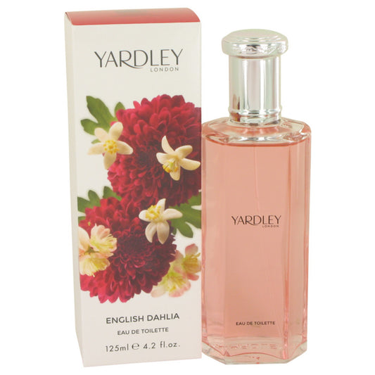 English Dahlia by Yardley London Eau De Toilette Spray 4.2 oz for Wome