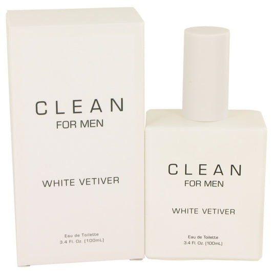 Clean White Vetiver by Clean Eau De Toilette Spray 3.4 oz for Men #536