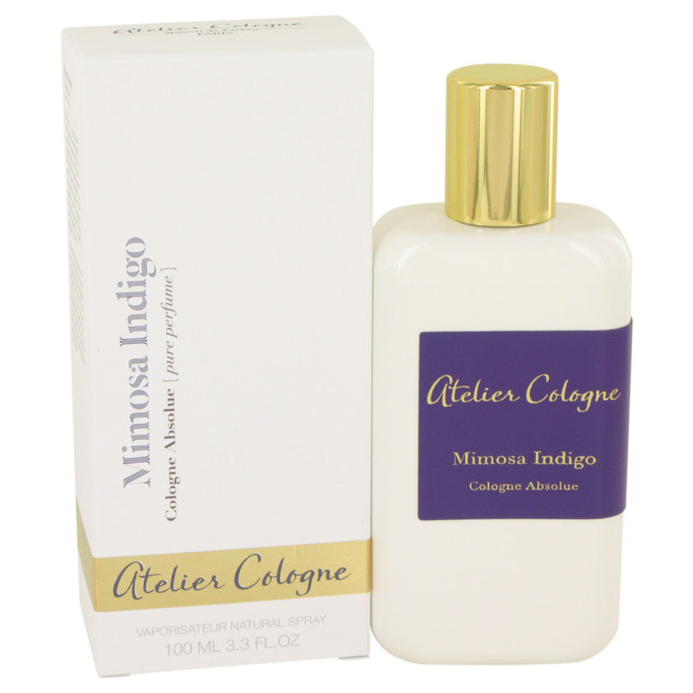 Mimosa Indigo by Atelier Cologne Pure Perfume Spray (Unisex) 3.3 oz fo