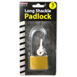 Iron Long Shackle Padlock with 3 Keys - aomega-products