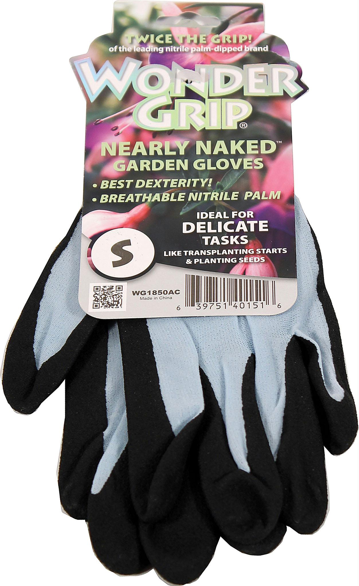 Wonder Grip Nearly Naked Garden Gloves - aomega-products