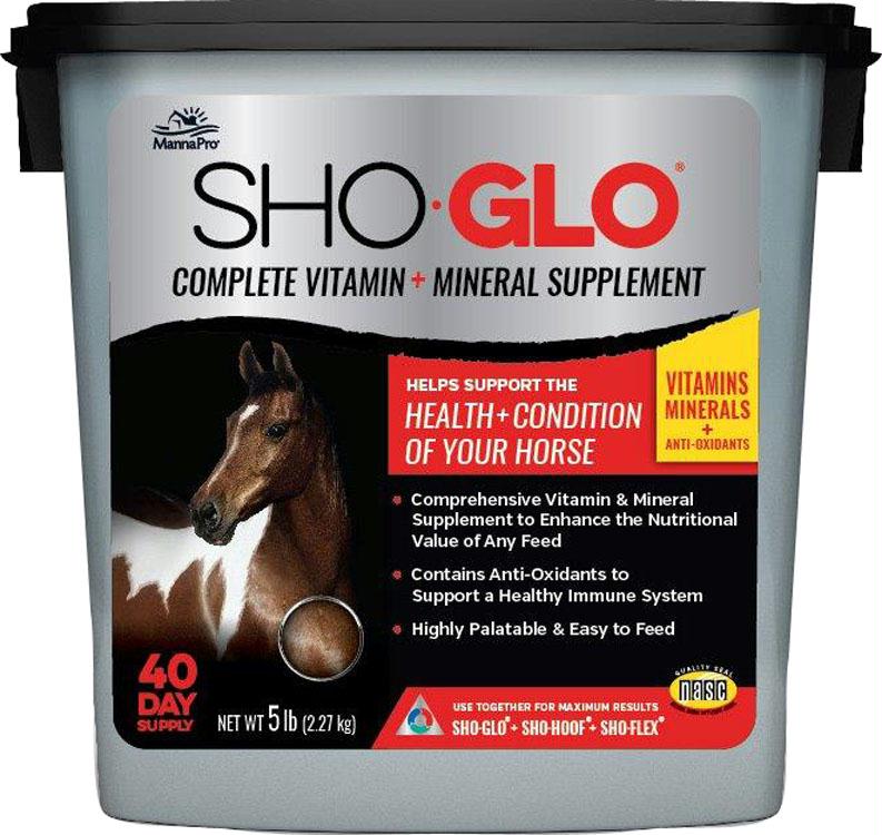 Sho-glo Vitamin And Mineral Supplement For Horses - aomega-products