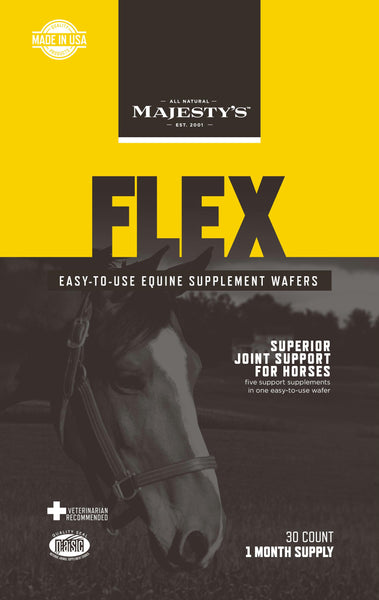 Majesty's Flex Equine Supplement Wafers - aomega-products