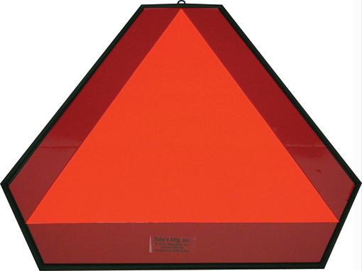 Plastic Slow Moving Vehicle Sign - aomega-products