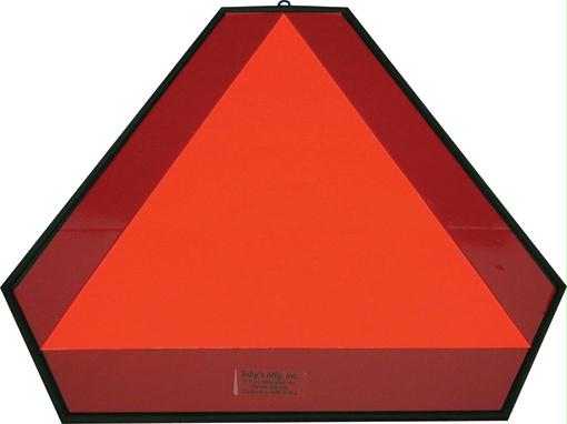 Plastic Slow Moving Vehicle Sign - aomega-products