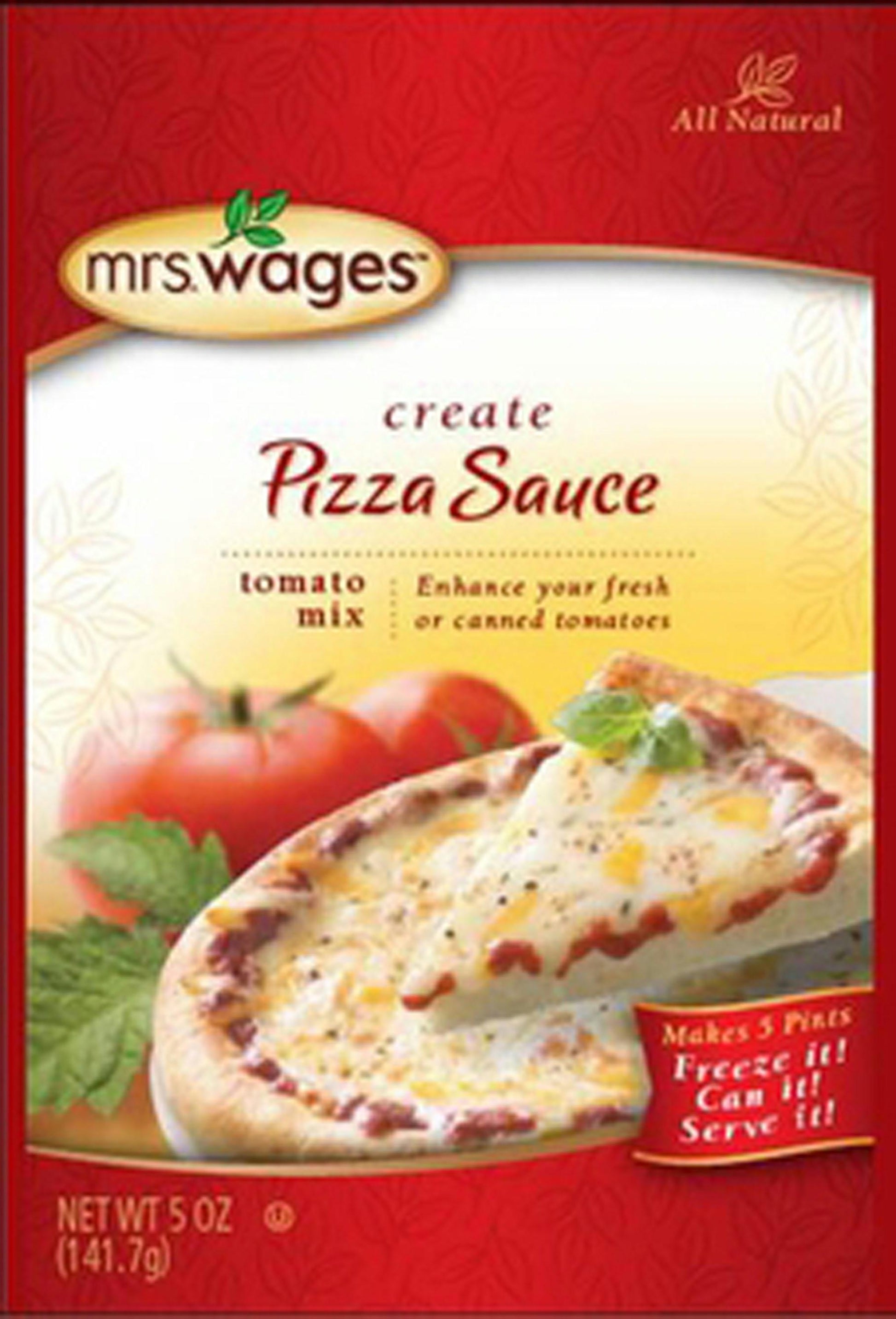 Mrs. Wages Pizza Sauce Tomato Mix - aomega-products
