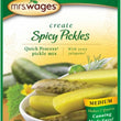 Mrs. Wages Quick Process Medium Spicy Pickle Mix - aomega-products