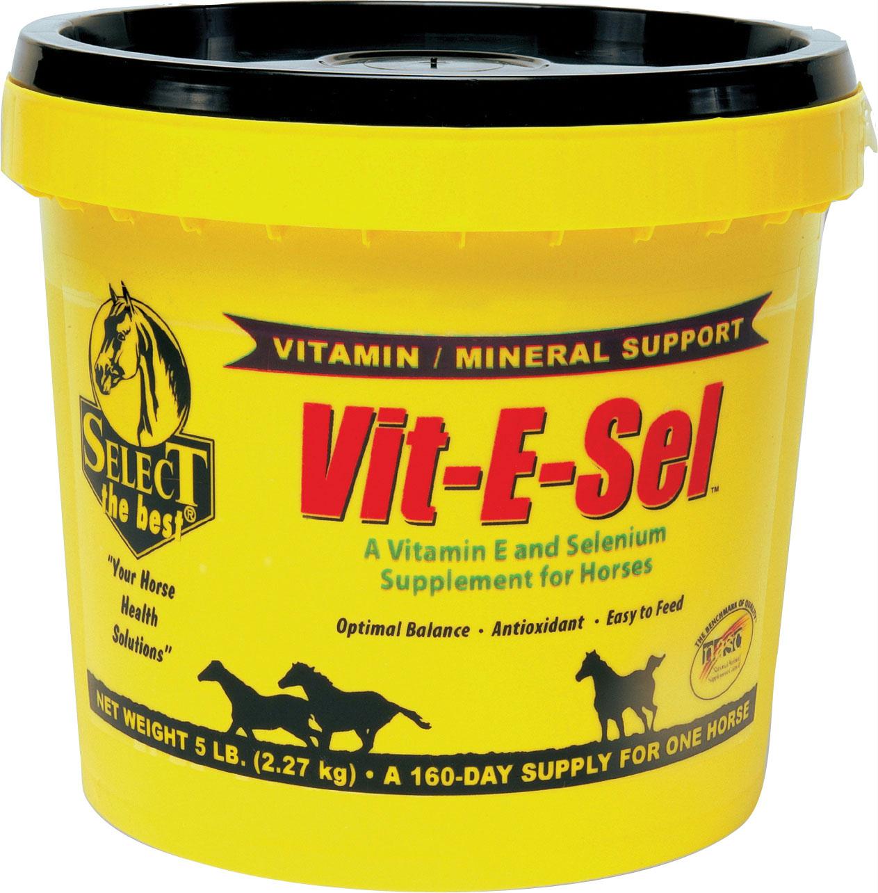Vit-e-sel Vitamin & Mineral Supplement For Horses - aomega-products