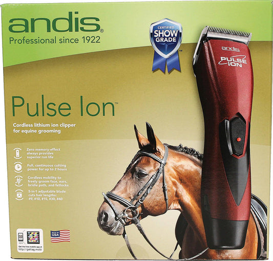 Proclip Pulse Ion Adjustable Blade Clipper Burgund - aomega-products