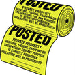 Posted Property Sign - aomega-products