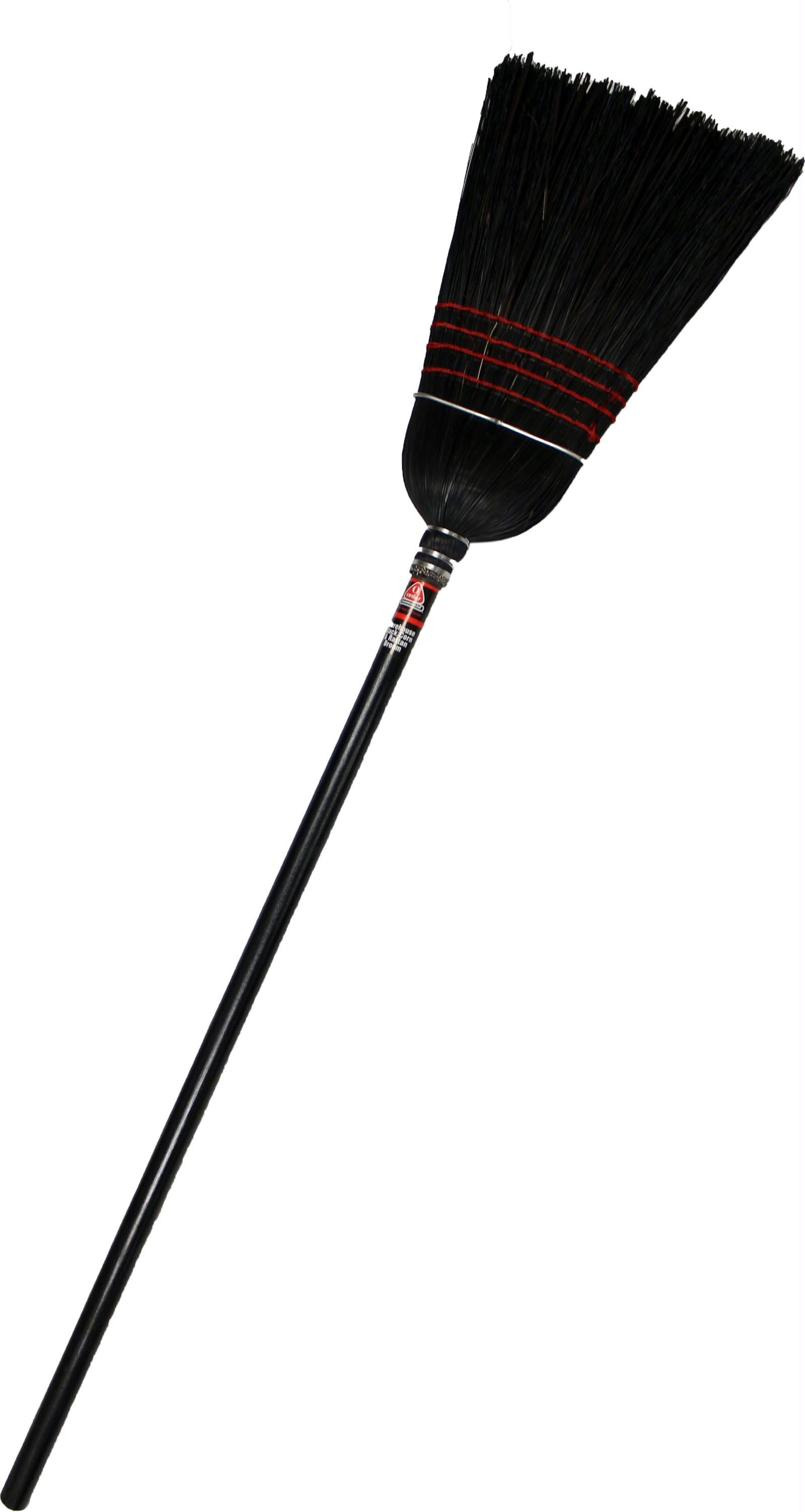 Warehouse Black Corn & Rattan Broom - aomega-products