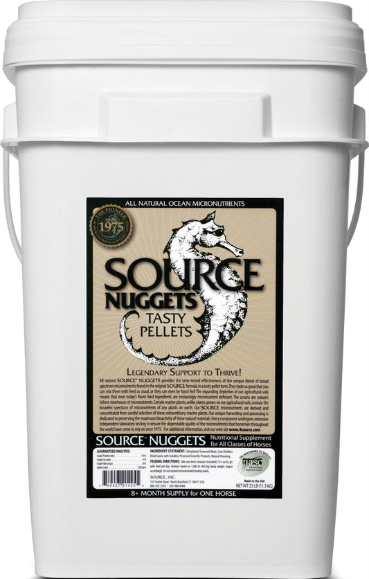 Source Nuggets Pelleted Micronutrient For Horses - aomega-products