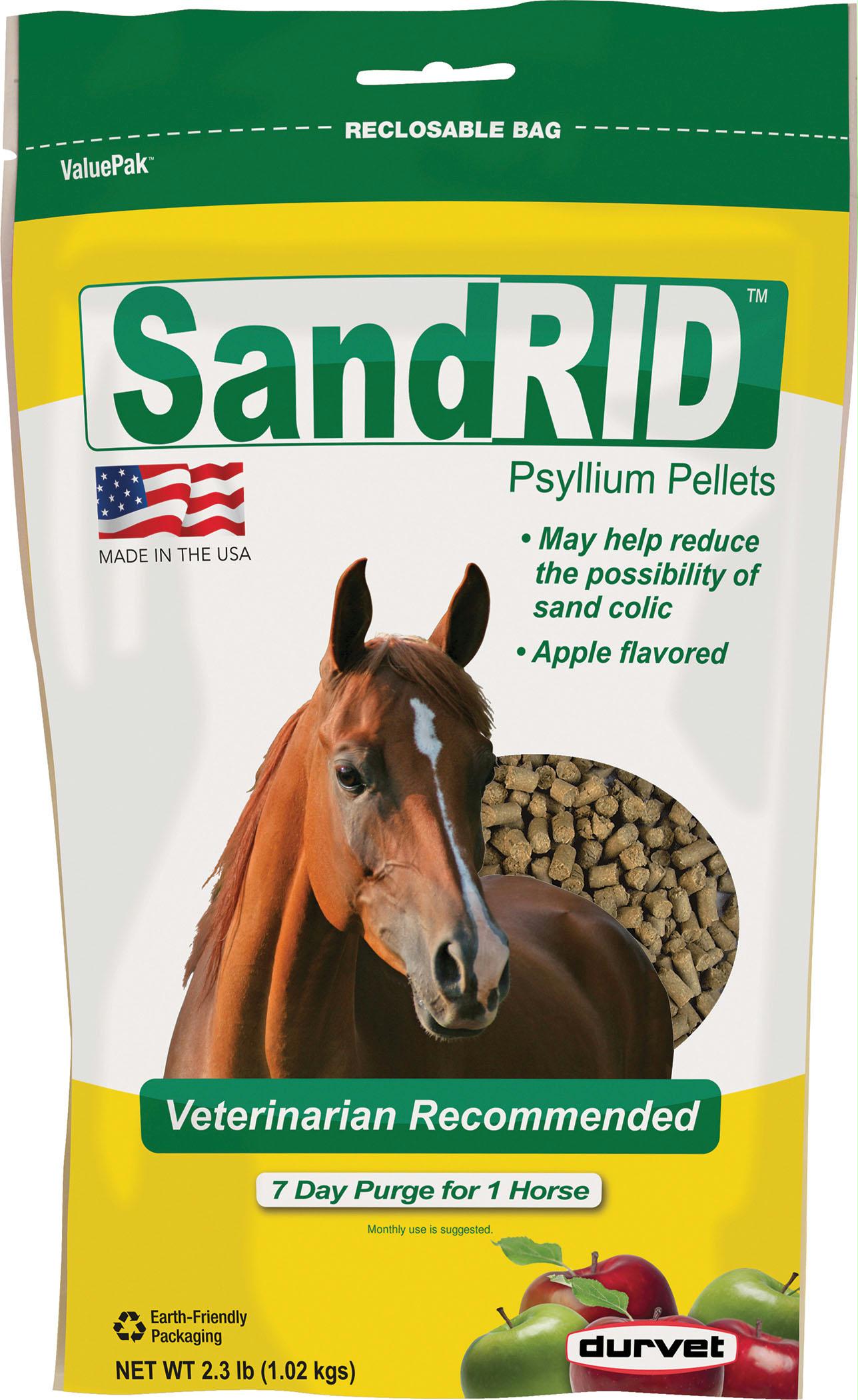 Sandrid Psyllium Pellets Value Pack For Equine - aomega-products