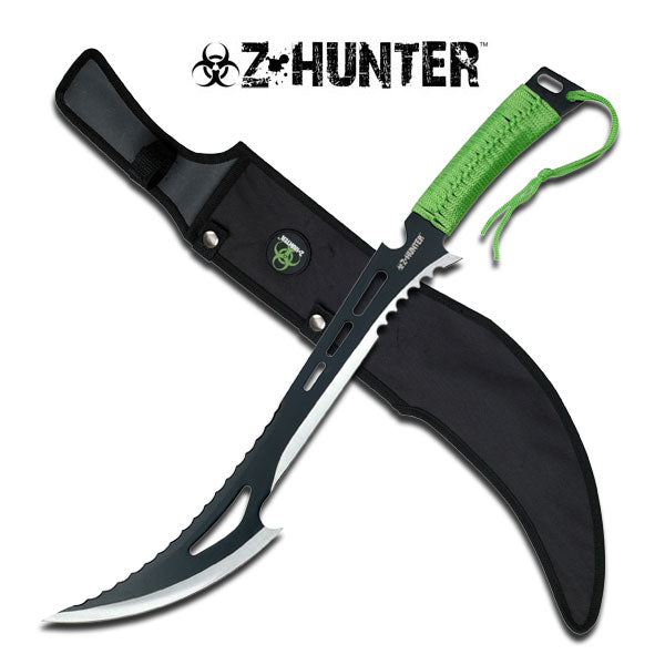 Zombie Hunting Stainless Steel Machete - aomega-products