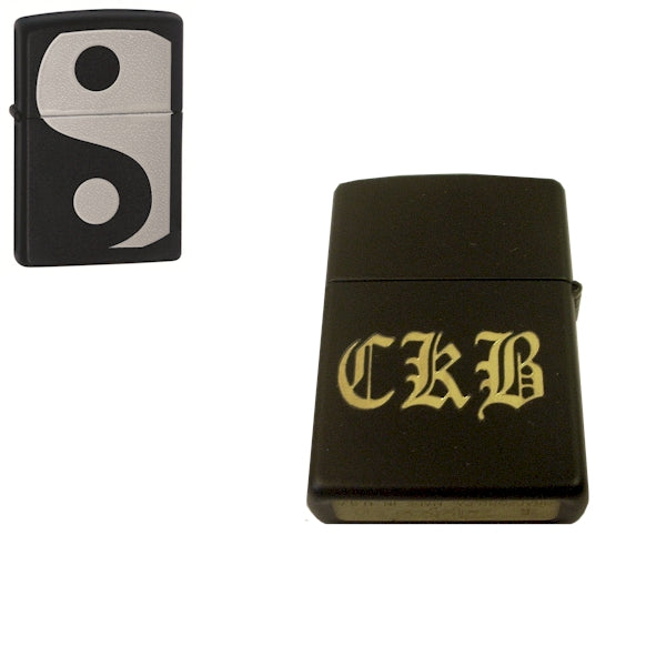 Personalized Engraved Yin Yang Zippo Lighter - aomega-products
