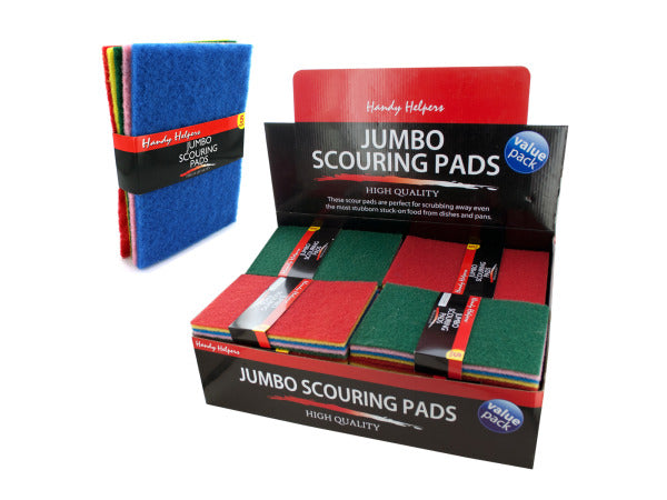 Jumbo Scouring Pads Countertop Display - aomega-products