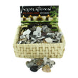 Zen Stones Heart Key Chains Countertop Display - aomega-products