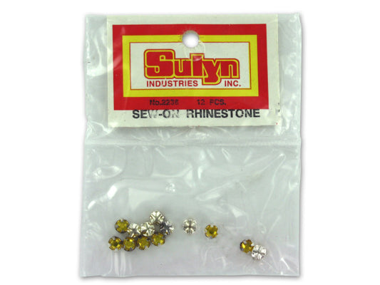 Sew-On Topaz Rhinestones - aomega-products