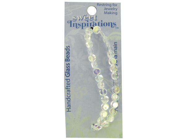 Handcrafted Clear Glass Beads - aomega-products