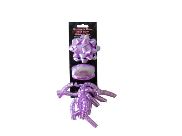 Purple Bow and Ribbon Set - aomega-products