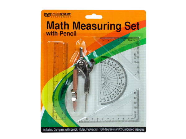 Math Measuring Set with Pencil - aomega-products