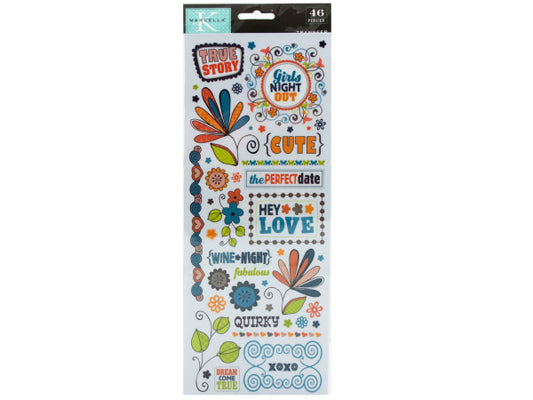 Rub-On Scrapbook Transfers - aomega-products