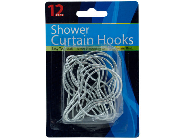 Metal Shower Curtain Hooks Set - aomega-products
