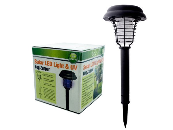 Solar LED Light &amp; UV Bug Zapper - aomega-products