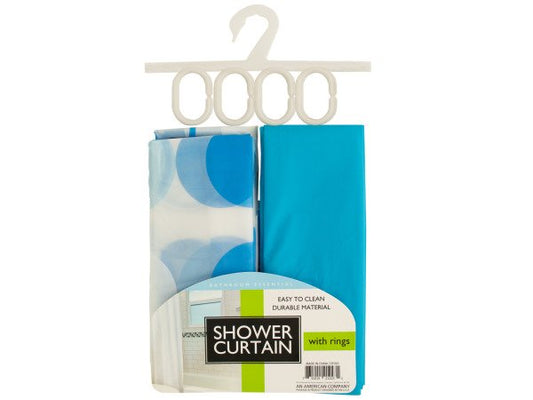 Shower Curtains &amp; Rings Set - aomega-products
