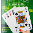 Jumbo Novelty Playing Cards - aomega-products