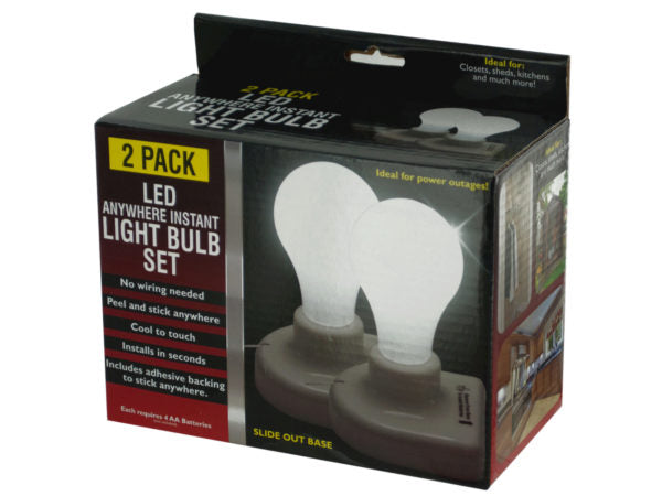 LED Anywhere Instant Light Bulb Set - aomega-products