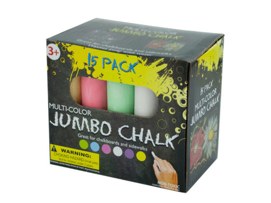 Multi-Color Jumbo Chalk Set - aomega-products