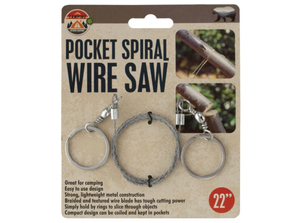 Pocket Spiral Wire Saw - aomega-products