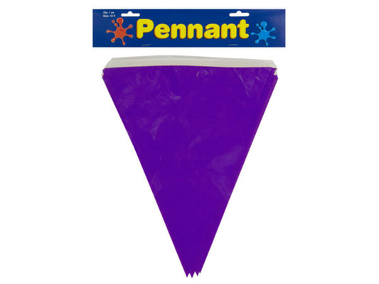 Purple Pennant Banner - aomega-products