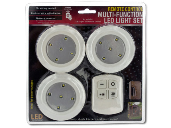 Remote Control Multi-Function LED Light Set - aomega-products
