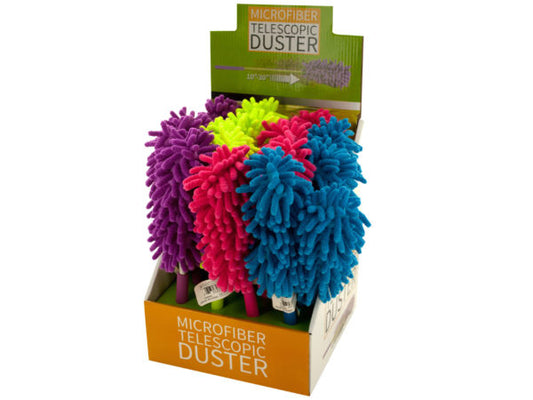 Microfiber Telescopic Duster Countertop Display - aomega-products
